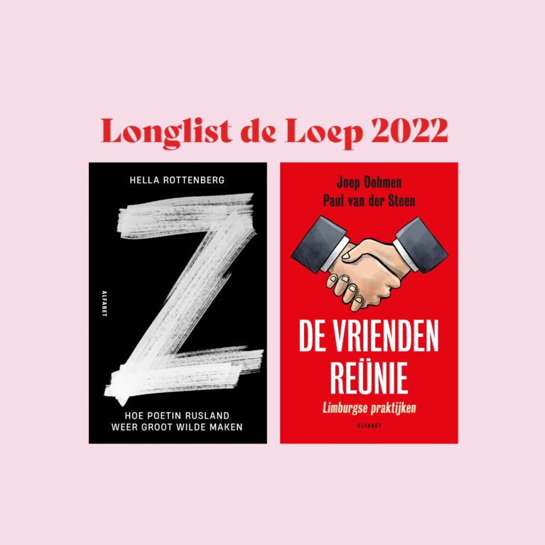 Twee Alfabet boeken op de Longlist van de Loep 2022!