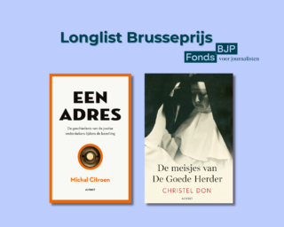 Twee titels op de Longlist van de Brusseprijs