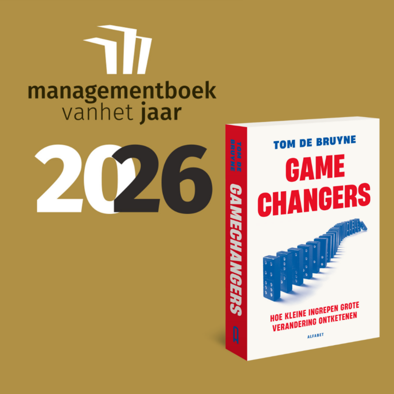 Gamechangers op de longlist Management boek van het jaar