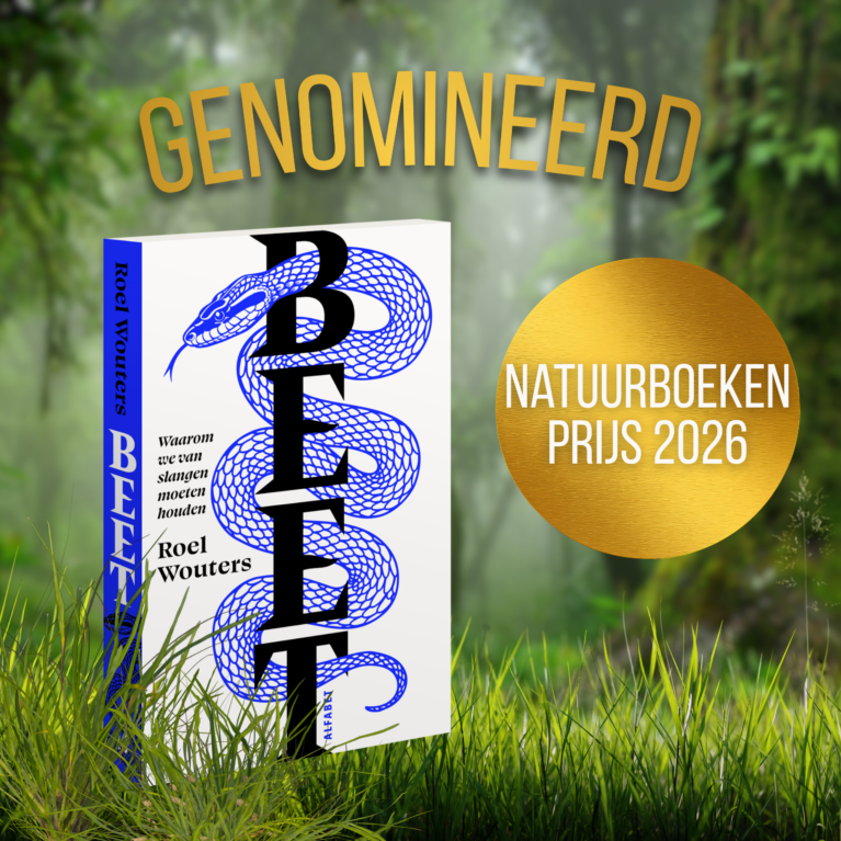 Beet op de longlist van de Natuurboekenprijs 2026