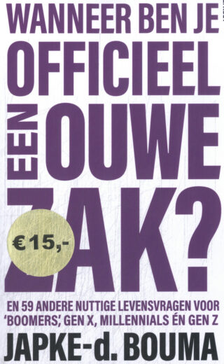 Wanneer ben je officieel een ouwe zak?